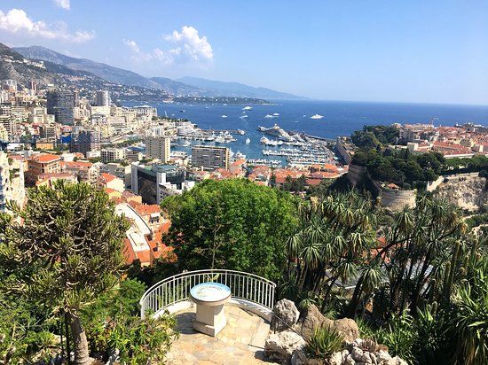 Exotischer Garten von Monaco